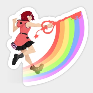 Rainbow Kairi Sticker